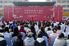 “多彩非遗·薪火相传”非物质文化遗产展示活动在咸阳师范学院成功举办