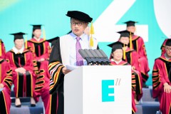 西安欧亚学院创办人胡建波博士2025年毕业致辞
