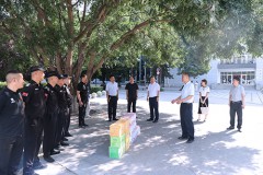 咸阳师范学院开展暑期“送清凉”慰问活动