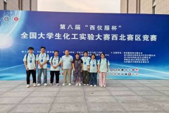 咸阳师范学院学生在全国大学生化工实验大赛西北赛区决赛中喜获佳绩