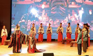 咸阳市文艺精品创作资助项目舞剧《大秦直道》成功首演
